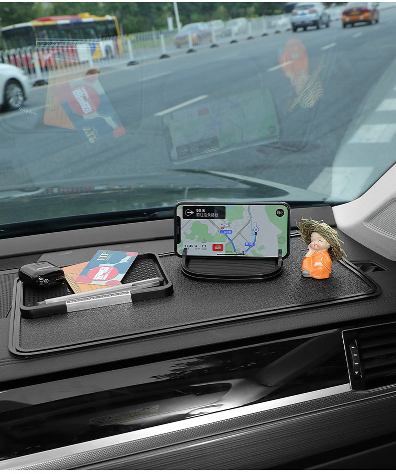 Anti-slip mat car car ornaments car storage mat car central control instrument panel mobile phone fixing high temperature resistance