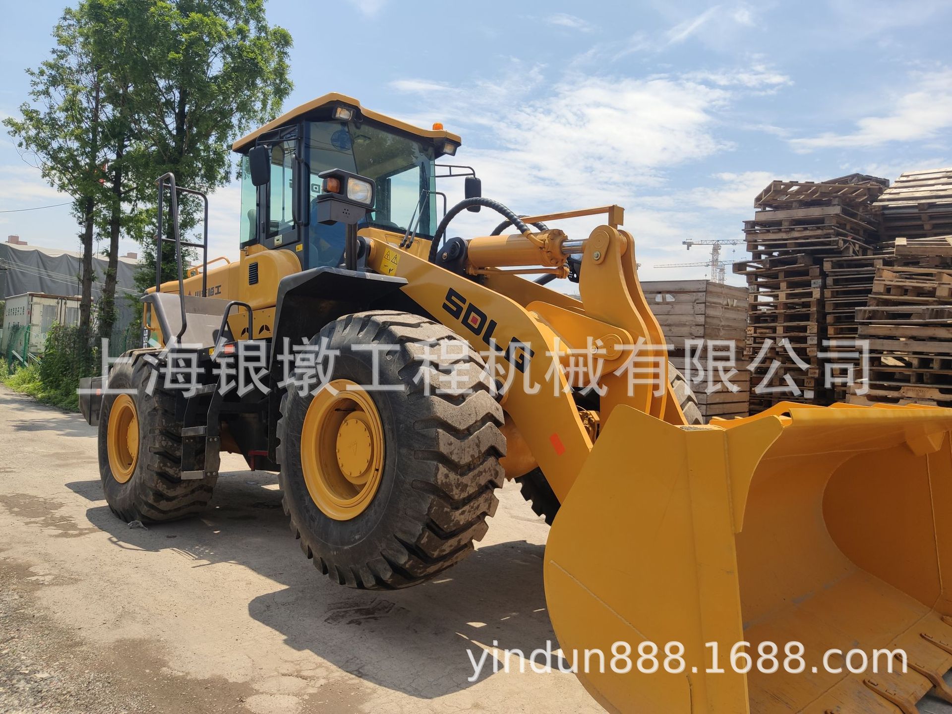 二手临工50铲车-5吨装载机,临工956L出售