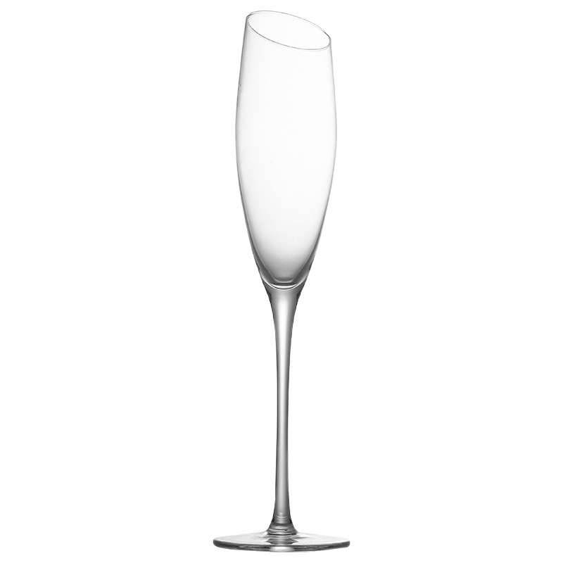 Taza de champagne de cristal casera, taza de bodas de pie alto, taza de vino espumante recta, taza de vino espumante, matrimonio, par comercial