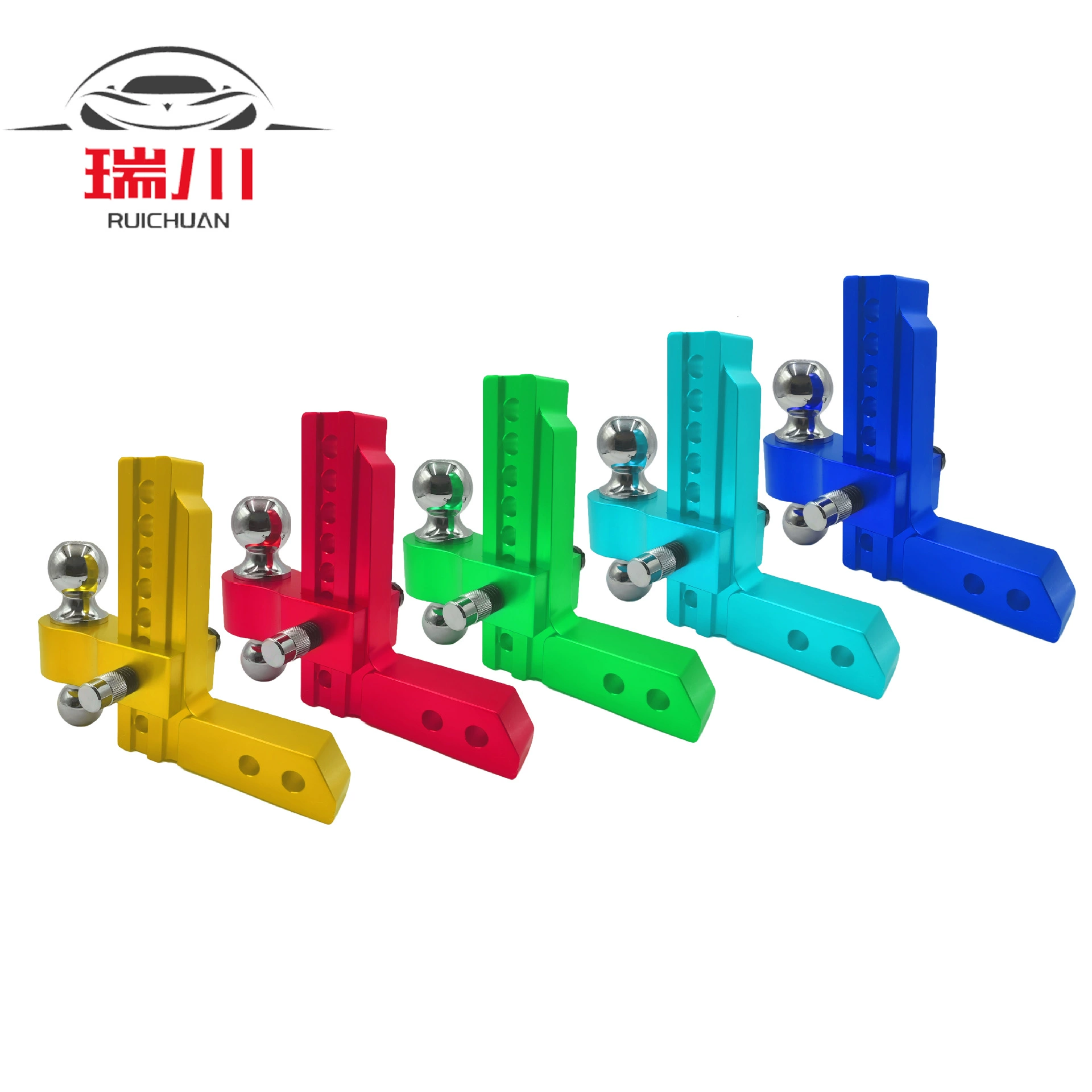 Алюминиевый комплект трейловой руки, 2-дюймовый drop8, двойной шар с девятью отверстиями, двухканавка фабрика прямых продаж трансграничный бутик