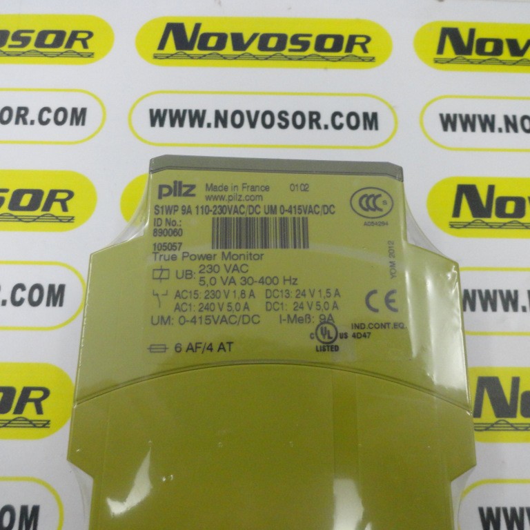 PILZ   继电器  S1WP  9A 110-230VAC/DC