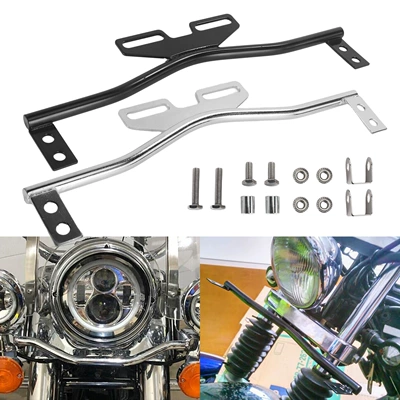 Dry Harley Cruise Prince Motorcycle Installation Auxiliary Lamp Fog Lamp Spotlight Headlamp Turn Signal Bracket