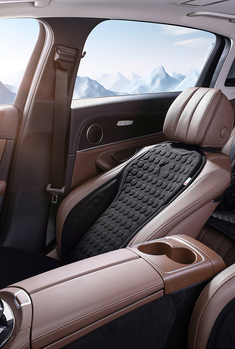 Summer Car Cool Cushion Monolithic Gel Seat Cushion Honeycomb Breathable Silicone Cool Car Cushion Office Cushion
