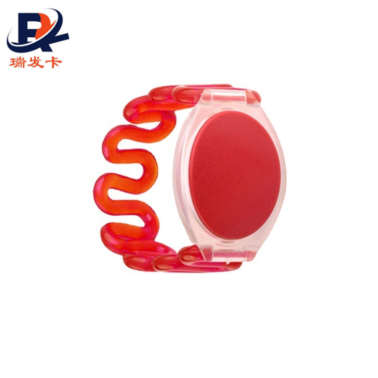 RFID硅胶腕带桑拿手环腕带健身游泳ic腕带nfc识别PVC手环
