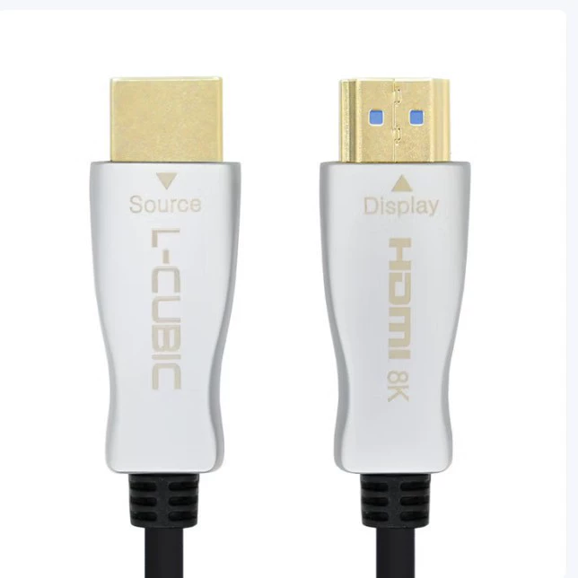 Оптоволоконный HDMI-кабель Kubi, версия 2.0, 4K60 Гц, аудиофильский HD-кабель, компьютерный ТВ-кабель для проектора 10m