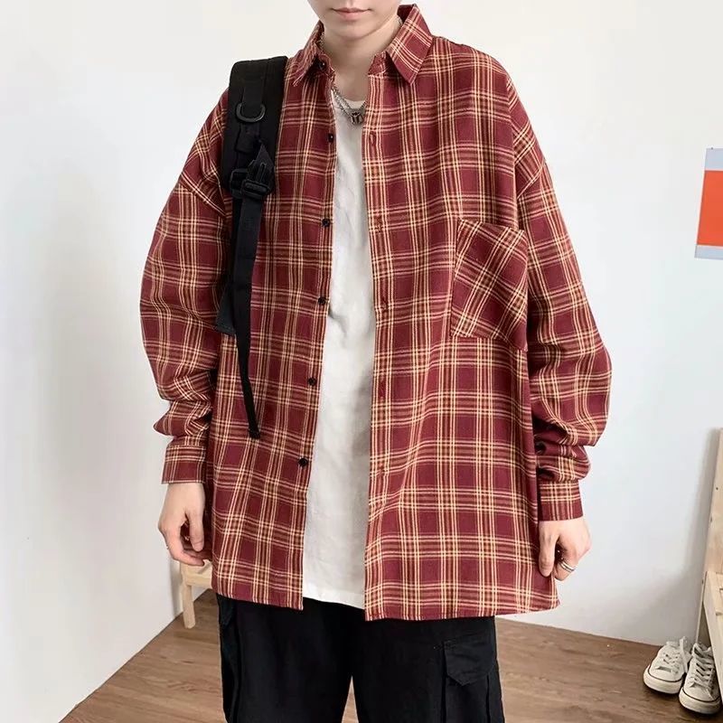 Trend casual spring demi-season shirt for students