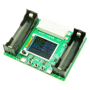 18650 Battery Capacity Internal Resistance Detector Automatic Charging and Discharge Module Type-c Port DIY Detection Power Module