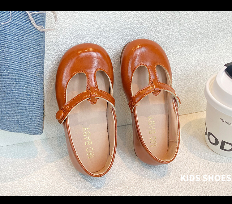 Mädchen Leder Mary Janes Für Den Herbst Kinderschuhe Elegant_voghion.com