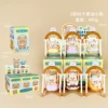 Swings, oil, stand, with little bears