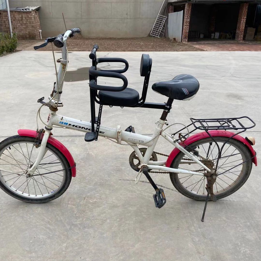 Suitable for Bicycle Children's Front Seat Mountain Bike Curved Beam Bicycle Folding Bicycle Baby Child Front Seat