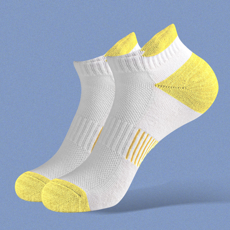 Calcetines deportivos transfronterizos para hombres y mujeres, calcetines profesionales de maratón, calcetines de bádminton de algodón absorbentes de sudor, calcetines antideslizantes y resistentes al desgaste