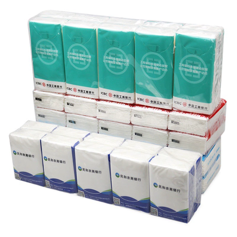 Мини-салфетки из бумаги с логотипом для рекламы, с возможностью проверки образца, минимальный заказ 500 упаковок, небольшие партии промо-материалов, быстрая индивидуальная настройка.