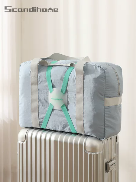 Suitcase Binding Strap Luggage Trolley Case Tie Buckle Elastic Rope Portable Multi-Functional High Elastic Rope