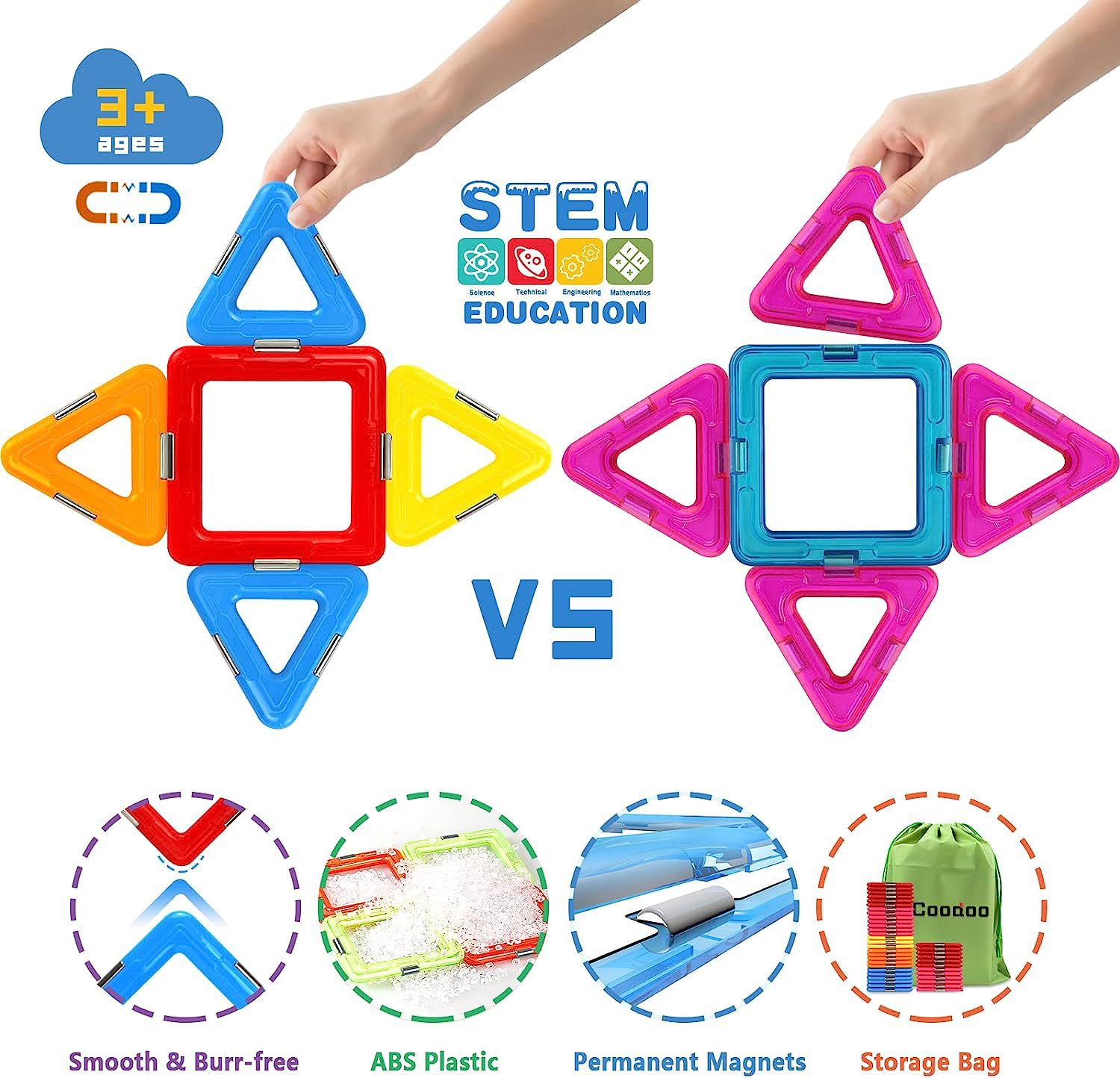 Pure magnetic sheets children's educational toys building blocks strong magnetic large magnetic stickers magnet magnetic building blocks new magnetic sheets
