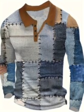 X 36780 Retro Color Block Polo Shirt ����ɫ��Polo�� �羳��