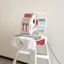 1201刺绣布料电脑电子花样机缝纫机绣字机可涂鸦小型绣花机