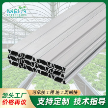 热镀锌大棚卡槽卡簧大棚铝合金固定卡扣压条防风压膜槽加厚定制