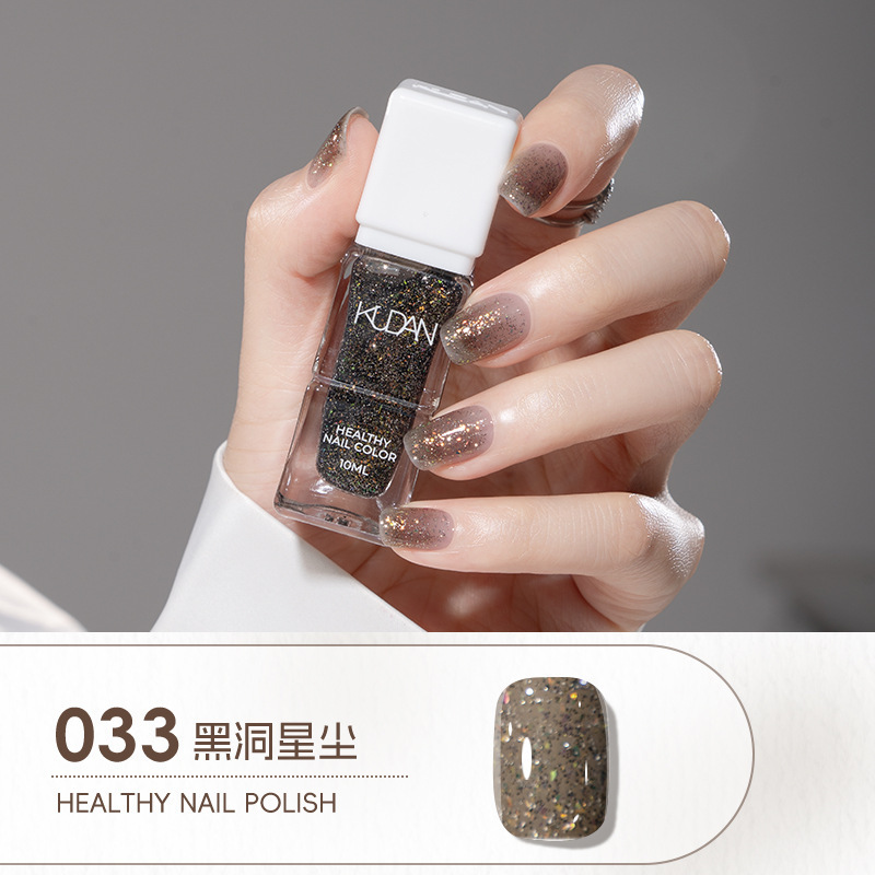 Transfronterizo KUDAN Inglés puro esmalte de uñas acuoso sin hornear, seco rápido y rápido 10ml venta directa de fábrica