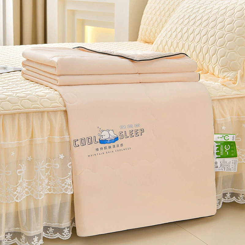 Летний коврик из трех частей, летняя латексная юбка для кровати, коврик из ледяного шелка, летнее одеяло из четырех частей, моющийся мягкий коврик с кондиционером оптом