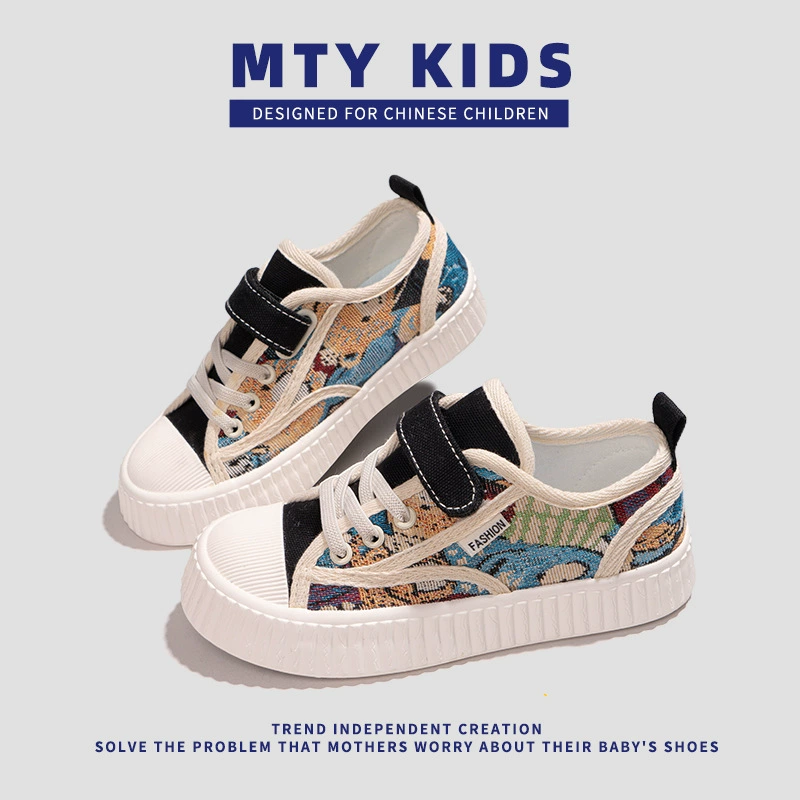 Children's crayons, cloth shoes, sneakers for boys, trend of season