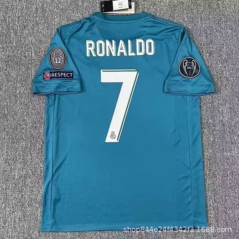 レアル・マドリード レトロジャージコレクション 半袖ファンバージョン 長袖 ロナウド・ロモス・クロス サッカーユニフォーム 工場直販|undefined
