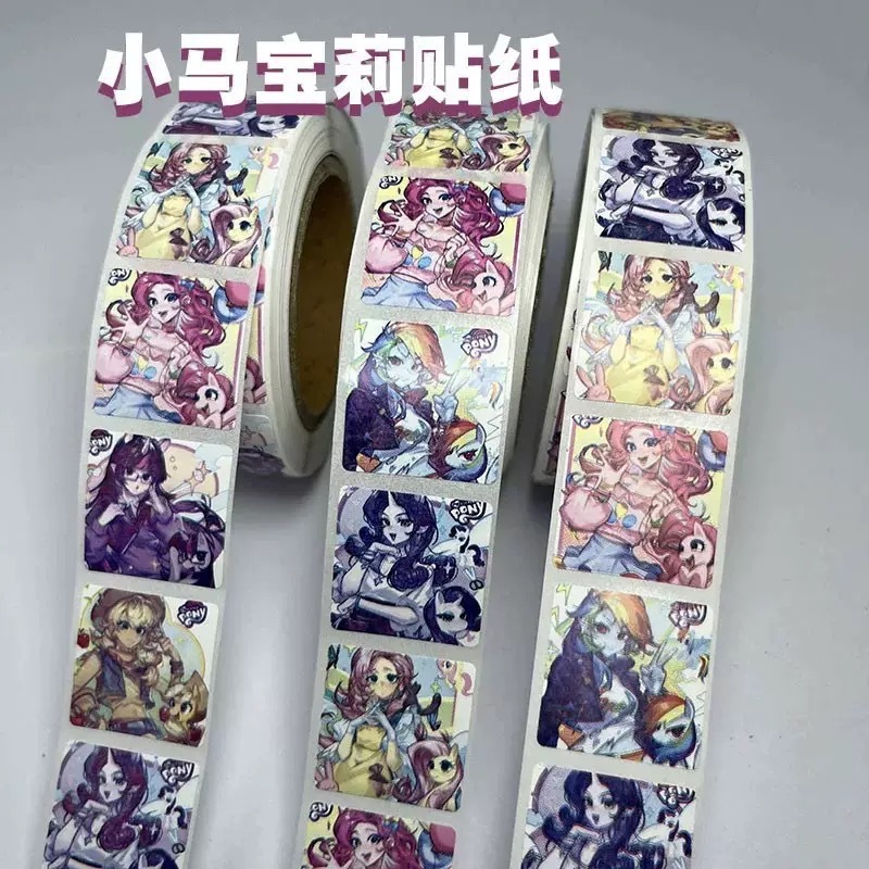 500枚の漫画ミックスアンドマッチロールステッカー、クレヨンしんちゃん、見栄えの良い学生向け粘着式ハンドブック装飾シーリングステッカー|undefined