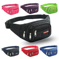2024 New Canvas Waist Bag for Men, Work Camouflage Phone Bag, Business Cash Register Stall Bag, Sports Running Chest Bag