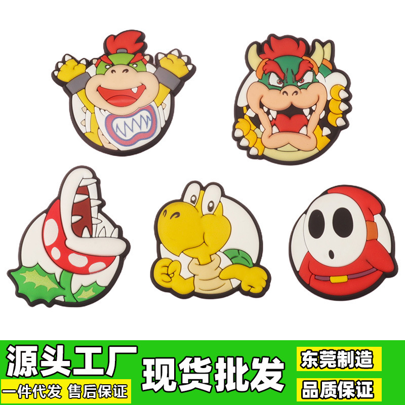 Super Mario Series Croc Clog Shoe DIY Accessories Mario Shoe Charms Shoe Buckles PVC Cartoon Shoe Decorations Super Mario Series Croc Clog Shoe DIY Accessories Mario Shoe Charms Shoe Buckles PVC Cartoon Shoe Decorations