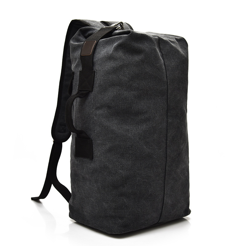 Canvas Travel Bag - Black