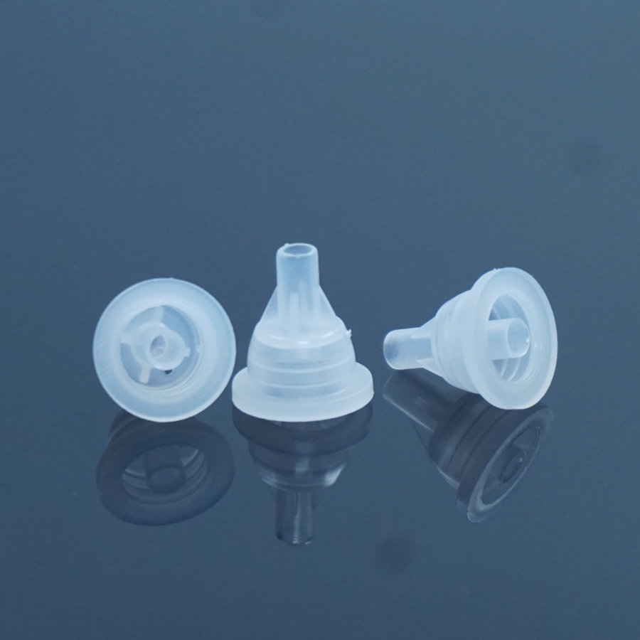 厂家现货供应小样瓶精油瓶内塞 18牙口内塞 有孔短滴塞 漏斗内塞