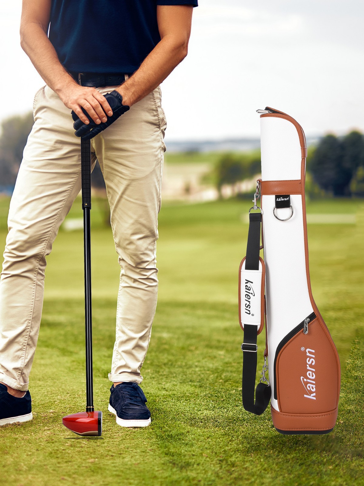 Kaiersn Park Golf Pack Bolsa de pistola pequeña Bolsa de club Parque Suministros de golf