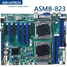 研华双路 LGA2011 Xeon? E5-2600 V3/V4 ATX 服务器主板ASMB-823