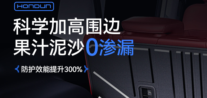 Suitable for Tank 400/300 Trunk Mat Tpe Special Integrated Trunk Mat Hi4T Interior Modification Hi4Z