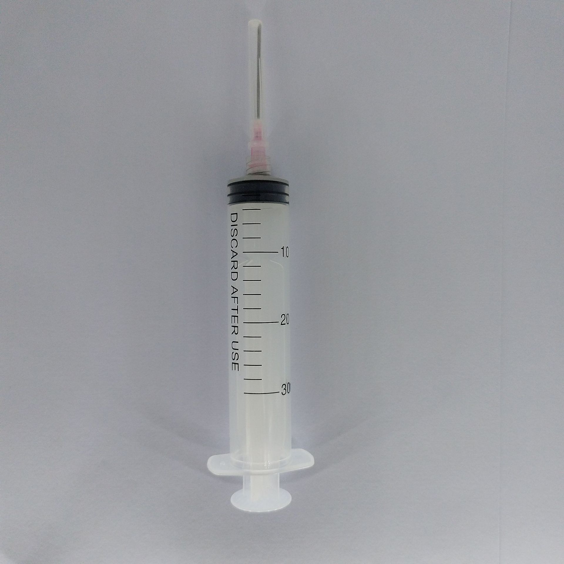 Comercio exterior al por mayor 1-500ml jeringa de plástico desechable boca recta con aguja jeringa animal