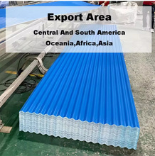 Heat-resistant Upvc transparent plastic roof tiles for garag