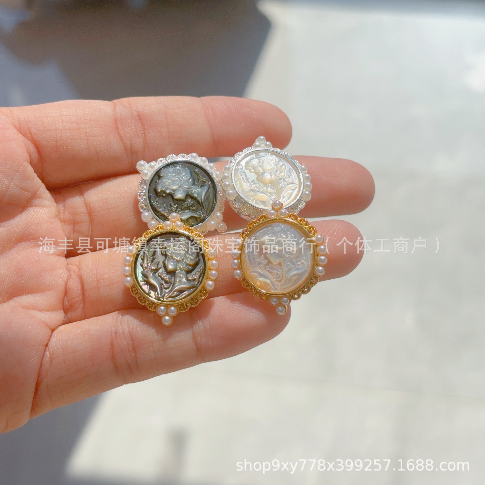 メーカー直販天然蝶貝真珠箱手串ストラップdiyアクセサリー付属品小紅本震え音がよく売れている