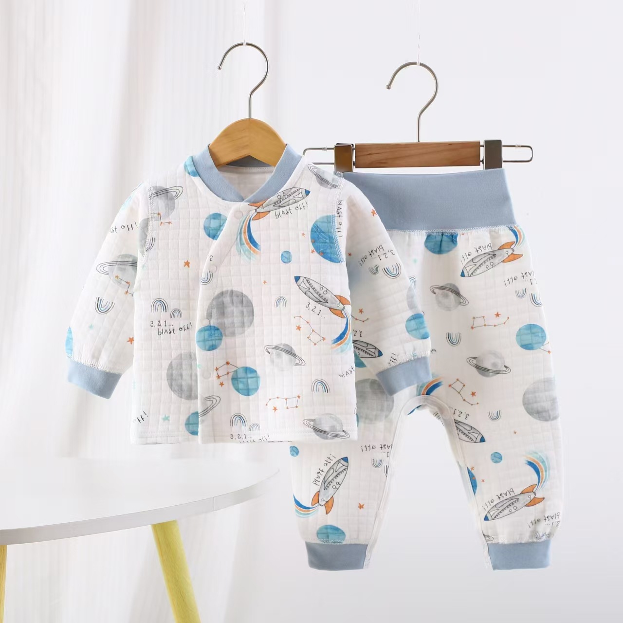 Planeta Azul Grey - Kit de Waist High