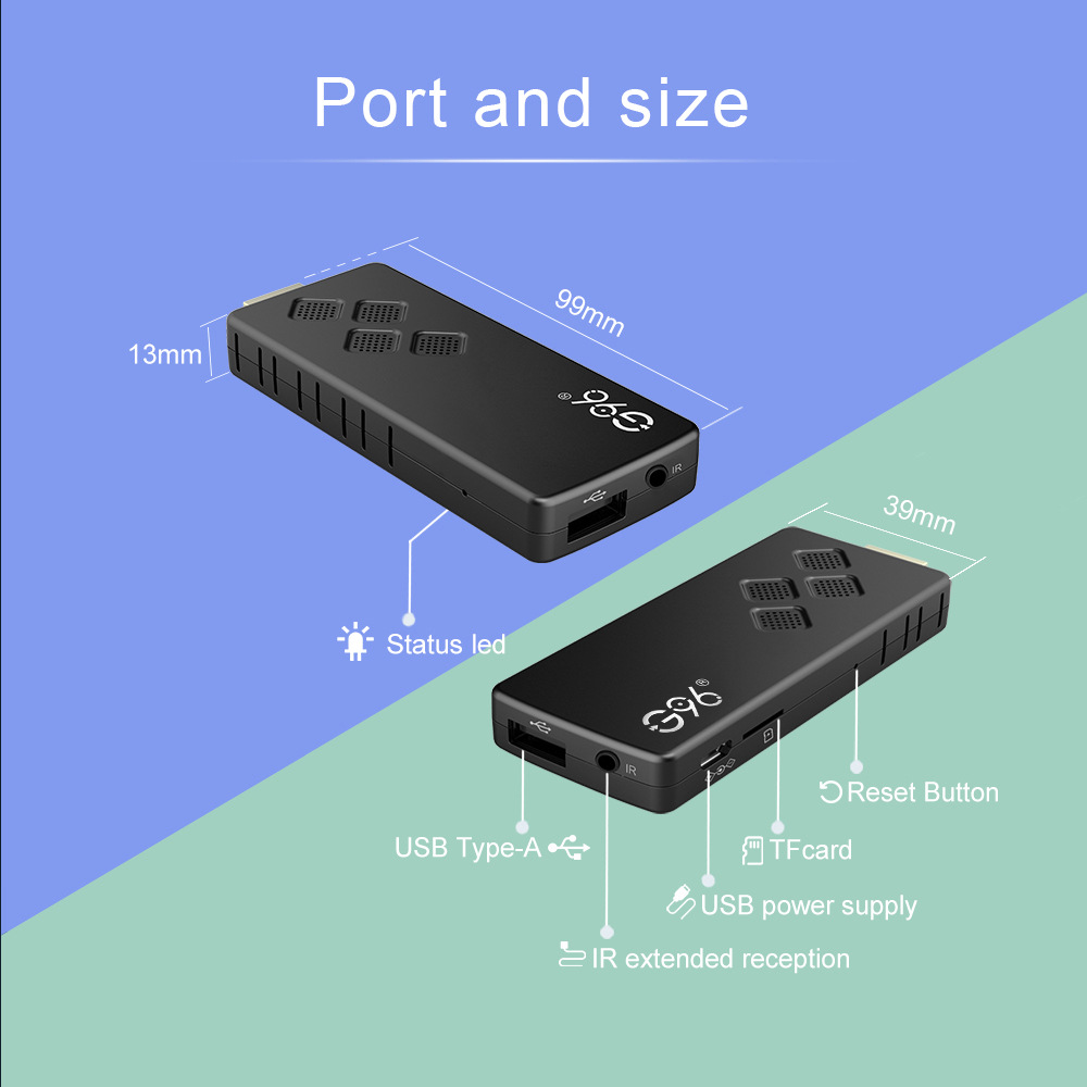 TV Stick Android 8K 8GB RAM 128GB - Telecomando Vocale, Streaming Ultra HD, Non Originale - Foto 1