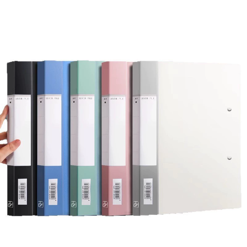 A4 folder double folder file folder information bag single and double strong office supplies students with multi-functional contract a strong