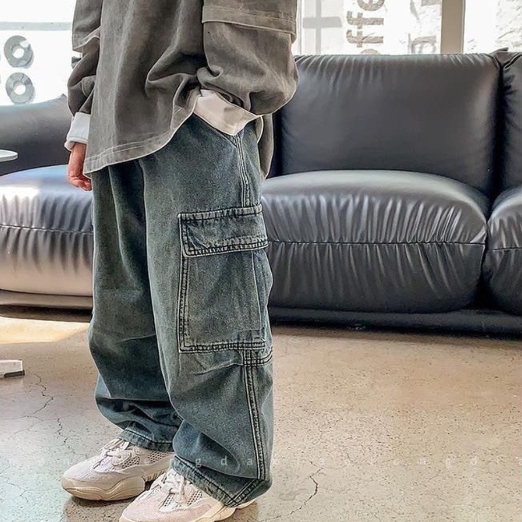 Nuevos pantalones de ropa para niños, pantalones de callejera fritos, primavera y otoño, pantalones largos largos ociosos para niños y niñas.