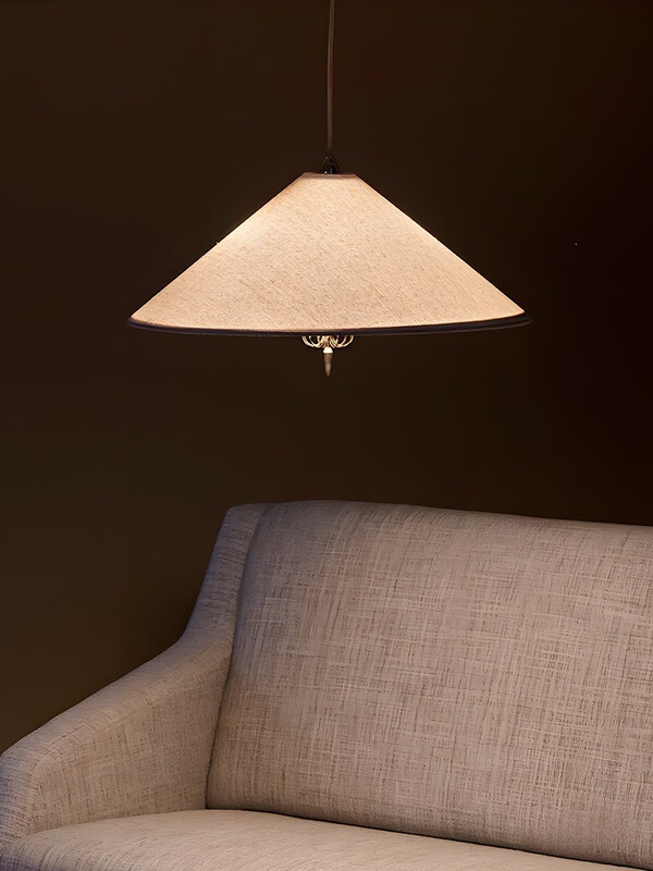 Gubi Nordic Mid-Century Wabi-Sabi Style Fabric Pendant Light for Living Room Danish French Style 19 Restaurant New Chinese Style 72 Cone Lamp Gubi Nordic Mid-Century Wabi-Sabi Style Fabric Pendant Light for Living Room Danish French Style 19 Restaurant New Chinese Style 72 Cone Lamp