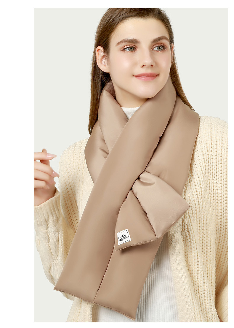 Dames Sjaals Winter warme sjaal voor vrouwen outdoor reizen nek bescherming winddicht lichtgewicht afslankende sjaal_voghion.com