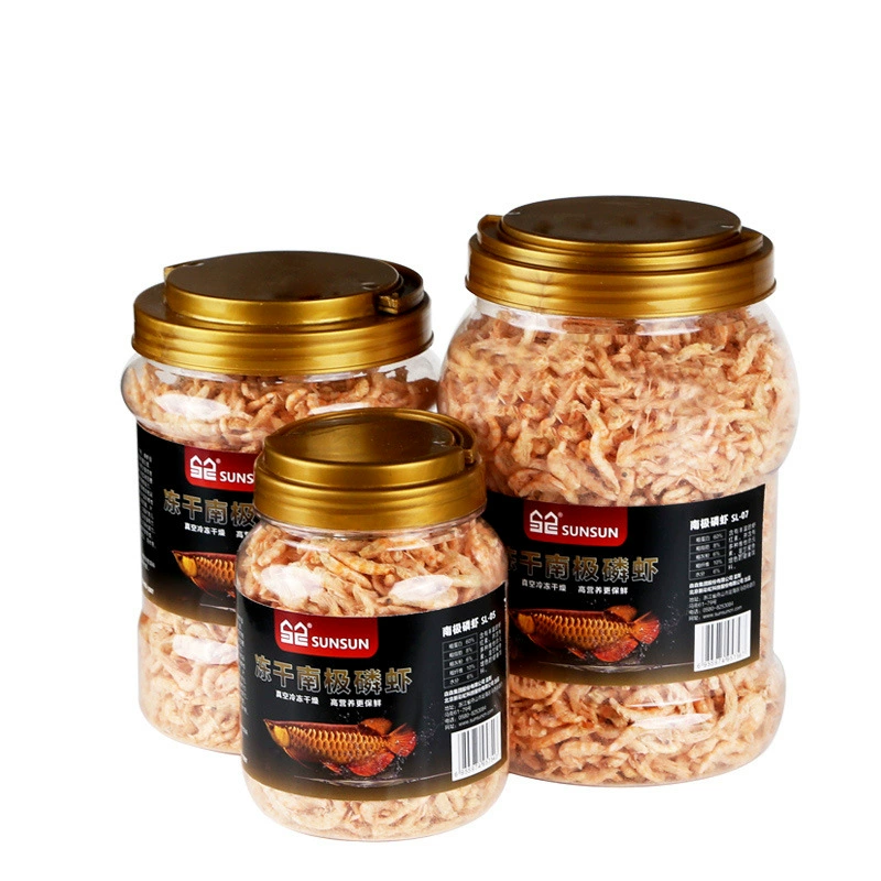 Observation fish feed Antarctic shrimp silver arowana blood parrot Luohan tropical fish observation fish viewing