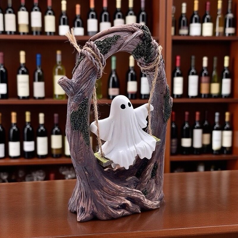 2025新品Halloween Swing Ghost Decoration荡秋千幽灵家居装饰|undefined