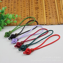 手工编织曼陀罗结手把件香囊吊绳DIY配饰车挂绳古玩玉吊坠挂绳线