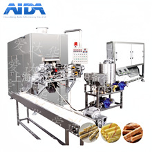 全自动夹心蛋卷机厂家 PLC 控制夹心蛋卷机新型夹心蛋卷机设备ADH