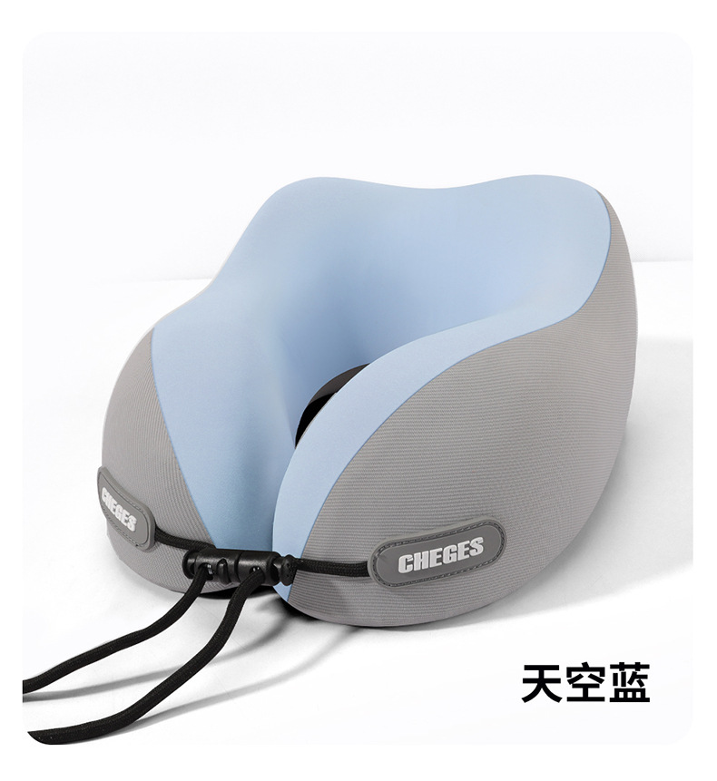 Car Headrest U-Shaped Pillow Travel Neck Pillow Airplane Pillow Portable Car Neck Pillow Factory Direct Sale