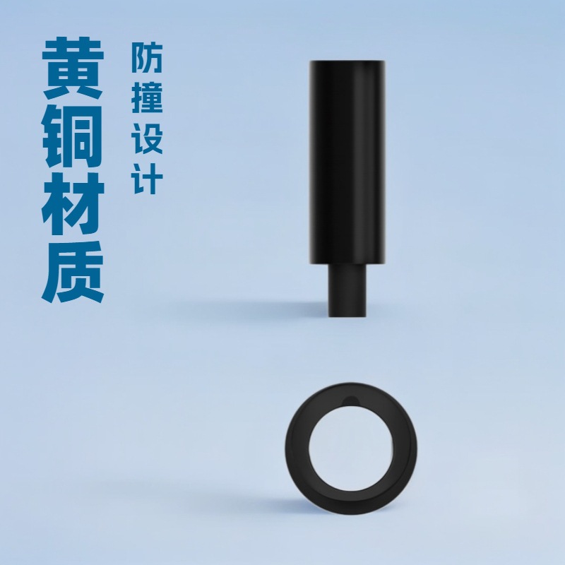 Tope de Puerta Invisible BAGB, Tope de Puerta Anticollisión, Tope de Puerta de Cobre, Sin Necesidad de Perforación, Diseño Magnético Silencioso para Puertas de Madera image 4