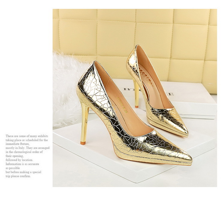 Scarpe da donna con tacco alto, scarpe con tacco sottile, scarpe basse, scarpe a punta con motivo in pietra_voghion.com