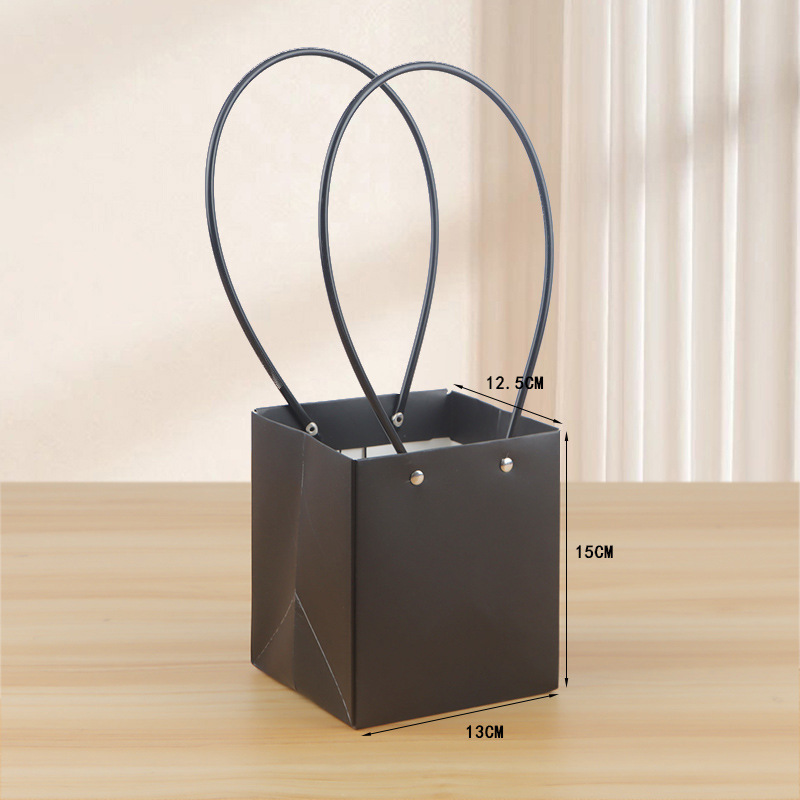 Fábrica al por mayor diosa Festival flor bolso floral material de embalaje película impermeable papel Kraft bolsa de flores portátil